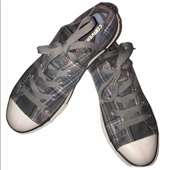 Converse plaid print sneakers - Picture 2 of 6